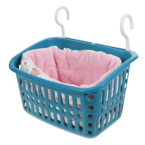 VANZACK 1 Satz Hamster Hängematte Kleintierhängematte Vlies Warme Hamsterstreu Blumenampel Mit Decke Bett Haustier Weiden Chinchilla Korb Versteck Hängematte Für Hamster Plastik von VANZACK