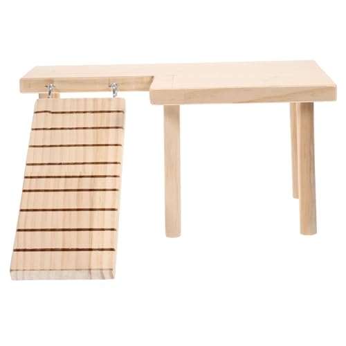 VANZACK Hamster-zubehör-Bundle Holz Chinchilla-Spielzeug Hamster-plattform Für Spaß von VANZACK