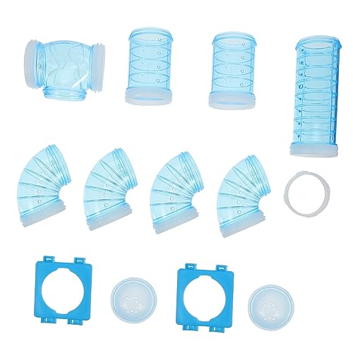 VANZACK 1 Satz Hamsterpfeife Hund Bausatz Käfigtunnelverlängerung Frettchentunnelröhre Reisen Rohre Für Frettchenkäfig Hamsterkäfig Mit Rohren Ons Kleiner Tunnel Teil Multi Plastik Blue VANZACK 1 Satz Hamsterpfeife Hund Bausatz Käfigtunnelverlängerung Frettchentunnelröhre Reisen Rohre Für Frettchenkäfig Hamsterkäfig Mit Rohren Ons Kleiner Tunnel Teil Multi Plastik Blue von VANZACK