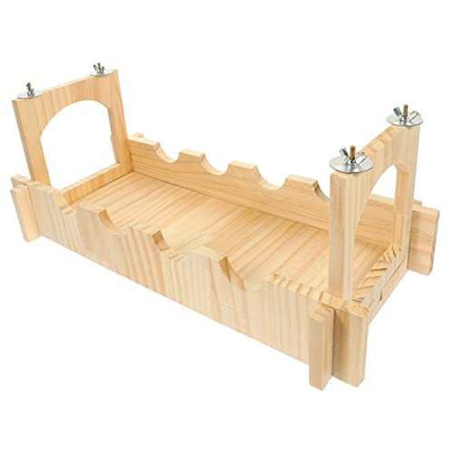 VANZACK 1 Satz Haustier-Hängebrücke meerschweinchen brücke Kleintier Kletterbrücke Kleintier Brücke Chinchillakäfig Klettern Brücke für kleine Haustiere aus Holz Rattenzubehör VANZACK 1 Satz Haustier-Hängebrücke meerschweinchen brücke Kleintier Kletterbrücke Kleintier Brücke Chinchillakäfig Klettern Brücke für kleine Haustiere aus Holz Rattenzubehör von VANZACK