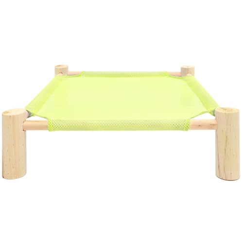 VANZACK 1 Satz Hölzerne Echsenbett Mesh-Eidechsen-Hängematte Sommer Reptilienbett Reptilnetz-Hängematte Gecko Reptilien-Hängemattenspielzeug Hängematte für Reptilienkäfige VANZACK 1 Satz Hölzerne Echsenbett Mesh-Eidechsen-Hängematte Sommer Reptilienbett Reptilnetz-Hängematte Gecko Reptilien-Hängemattenspielzeug Hängematte für Reptilienkäfige von VANZACK