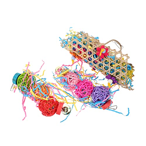 VANZACK 1 Satz Papagei Kauspielzeug Shred-Hängematten-Spielzeug Spielzeug für Haustiere wellensittiche spielsachen wellensittich-Spielzeug Spielzeuge Vogelspielzeug Papageienbissspielzeug VANZACK 1 Satz Papagei Kauspielzeug Shred-Hängematten-Spielzeug Spielzeug für Haustiere wellensittiche spielsachen wellensittich-Spielzeug Spielzeuge Vogelspielzeug Papageienbissspielzeug von VANZACK