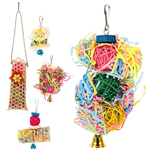 VANZACK Papageien-beißspielzeug-Set Vogel-backenzahnspielzeug Für Papageien Vogel-kauspielzeug Für Papageien Robustes Zubehör Für Haustierkäfige VANZACK Papageien-beißspielzeug-Set Vogel-backenzahnspielzeug Für Papageien Vogel-kauspielzeug Für Papageien Robustes Zubehör Für Haustierkäfige von VANZACK