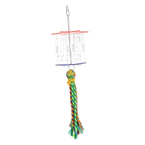 VANZACK Papageienspielzeug Vogelkäfig-hängespielzeug Papageienfutter-Spielzeug Vogelleckereien Lustig und Kreativ für Vögel VANZACK Papageienspielzeug Vogelkäfig-hängespielzeug Papageienfutter-Spielzeug Vogelleckereien Lustig und Kreativ für Vögel von VANZACK