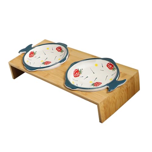 VANZACK 1 Satz Pet Futter Schalen aus Handgefertigtem Keramik mit Abnehmbarem Design für Katzen Fällige Farbvarianten zu Reinigen Installieren Zufällige Farbe VANZACK 1 Satz Pet Futter Schalen aus Handgefertigtem Keramik mit Abnehmbarem Design für Katzen Fällige Farbvarianten zu Reinigen Installieren Zufällige Farbe von VANZACK