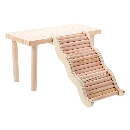 VANZACK Holz Hamster Plattform Spielzeug Mit Stabiler Leiter Für Käfig Anti-beiß-plattform Kleine Haustierplattform Hamsterspielzeug Für Nestdekoration VANZACK Holz Hamster Plattform Spielzeug Mit Stabiler Leiter Für Käfig Anti-beiß-plattform Kleine Haustierplattform Hamsterspielzeug Für Nestdekoration von VANZACK