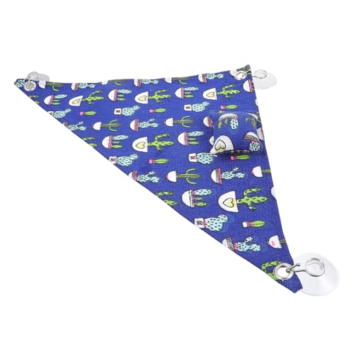 VANZACK 1 Satz Reptilien-hängematte Gewebte Accessoires Für Bartagamen Plüsch Atmungsaktiv Haustier Hängematte Gecko Bartagame Hängematte Material Schlafen Segeltuch Blue von VANZACK