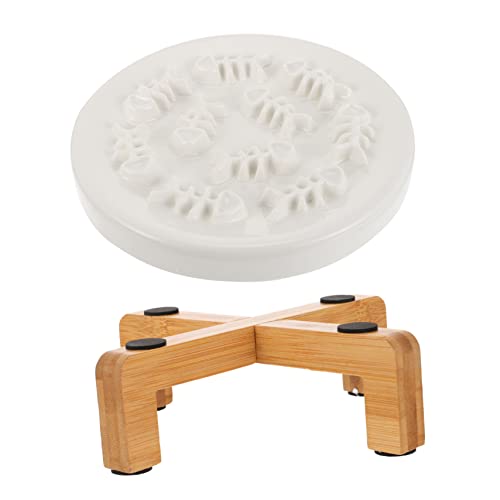 VANZACK 1 Satz Slow-Food-Schüssel für Haustiere Slow Feeder Hundenapf erzogen erhöht Easy putz katzenfutter schüssel Welpe langsame Fressnapf Langsamer Futternapf für Hunde hölzern VANZACK 1 Satz Slow-Food-Schüssel für Haustiere Slow Feeder Hundenapf erzogen erhöht Easy putz katzenfutter schüssel Welpe langsame Fressnapf Langsamer Futternapf für Hunde hölzern von VANZACK