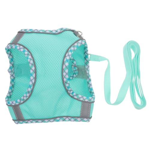 VANZACK 1 Satz Transportbox für Haustiere leichtes hundegeschirr reflektierendes hundegeschirr Gepolstertes Hundegeschirr Leine Ausbildung Hundeweste Haustierzubehör Polyester Sky-Blue von VANZACK