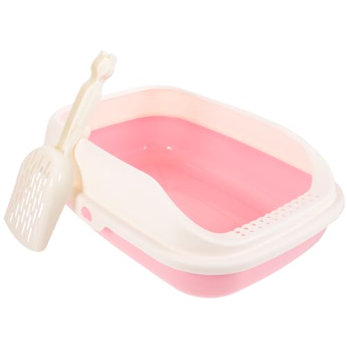 VANZACK 1 Set-Box Katzentoilette Selbstreinigende Reisetoilette Für Katzen Kätzchen Saubere Toilette Tragbares Kaninchentöpfchen Katzenkotheber Reisen Rosa Katzenstreu Plastik Hase VANZACK 1 Set-Box Katzentoilette Selbstreinigende Reisetoilette Für Katzen Kätzchen Saubere Toilette Tragbares Kaninchentöpfchen Katzenkotheber Reisen Rosa Katzenstreu Plastik Hase von VANZACK