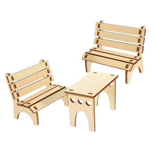VANZACK 1 Set DIY Zusammengebautes Party Kleintier Hamsterspielzeug Hamsterbank Hamsterkäfige Zubehör Stallgehege Tisch Und Bank Für Hamsterstuhl Tische Für Hamsterdekor Aus Holz VANZACK 1 Set DIY Zusammengebautes Party Kleintier Hamsterspielzeug Hamsterbank Hamsterkäfige Zubehör Stallgehege Tisch Und Bank Für Hamsterstuhl Tische Für Hamsterdekor Aus Holz von VANZACK