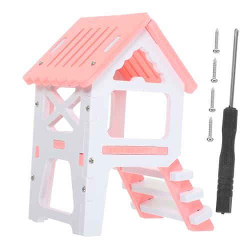 VANZACK 1satz Guinea Pig Hideout Mit Treppe Doppelschicht-hamsterversteck Langlebig Und Geruchlos Für Meerschweinchen Hamster Und Kleine Haustiere Und Verstecken VANZACK 1satz Guinea Pig Hideout Mit Treppe Doppelschicht-hamsterversteck Langlebig Und Geruchlos Für Meerschweinchen Hamster Und Kleine Haustiere Und Verstecken von VANZACK
