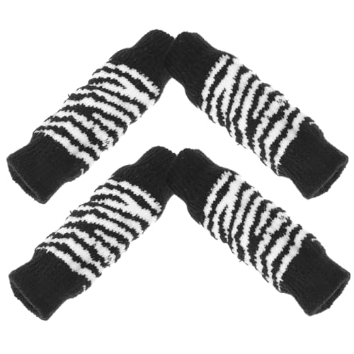 VANZACK Ellenbogenschützer Für Hunde Haustiersocken Für Hunde Rücken- Und Beinwärmer Für Hunde Entzückende Ellenbogenwärmer Auswechselbare Baumwollsocken von VANZACK