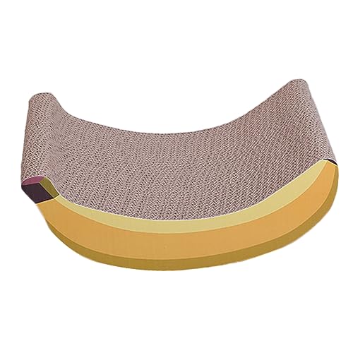 VANZACK 1 Stück Banana Corrugated Cat Kratzbaum Kätzchen Kratzbaum Katze Kuscheltier Kätzchen Kratzbrett Katzenkratzbrett Katzenbett Katzenkratzlounge Katze Kratzmatte Yellow VANZACK 1 Stück Banana Corrugated Cat Kratzbaum Kätzchen Kratzbaum Katze Kuscheltier Kätzchen Kratzbrett Katzenkratzbrett Katzenbett Katzenkratzlounge Katze Kratzmatte Yellow von VANZACK