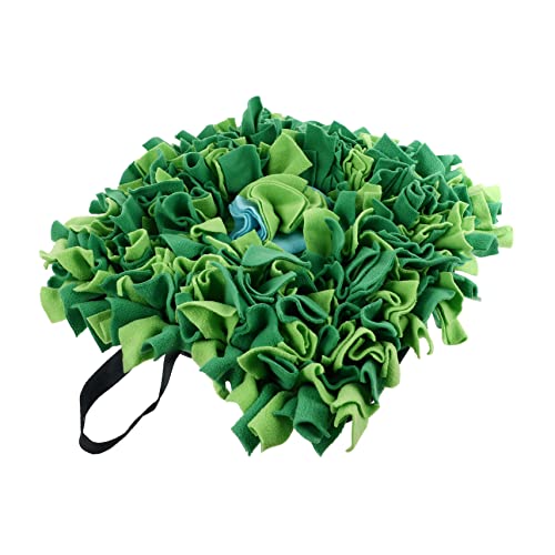 VANZACK 1 Stück Essensmatte Schnüffeln Hundefuttermatte Schnüffelmatte Hunde Hund Schnüffeln Matte Welpe Pads Haustier Schnüffelkissen Für Hunde Unterlage Klein Behandeln Polarfleece Green VANZACK 1 Stück Essensmatte Schnüffeln Hundefuttermatte Schnüffelmatte Hunde Hund Schnüffeln Matte Welpe Pads Haustier Schnüffelkissen Für Hunde Unterlage Klein Behandeln Polarfleece Green von VANZACK