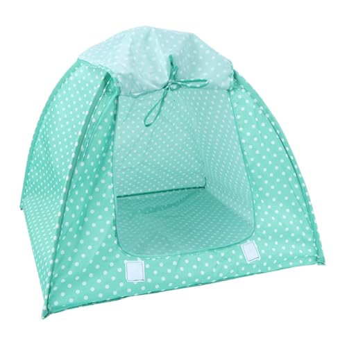 VANZACK 1 Stück Faltbares Haustierzelt Hundezelt Katzenzelte für drinnen faltbares Zelt für Haustiere Katzenzelt für draußen Falten hundetipizelt Dog Tent Wasserdichtes Haustierzelt Green VANZACK 1 Stück Faltbares Haustierzelt Hundezelt Katzenzelte für drinnen faltbares Zelt für Haustiere Katzenzelt für draußen Falten hundetipizelt Dog Tent Wasserdichtes Haustierzelt Green von VANZACK