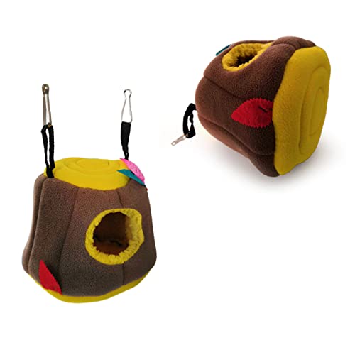 VANZACK 1 Stück Hamster Hängendes Nest Dual Use Plüsch Hängematte für Kleine Tiere Warmes Schlafbett für Hamster und Meerschweinchen Lustiges und Bequemes Zuhause Zufällige Farbe VANZACK 1 Stück Hamster Hängendes Nest Dual Use Plüsch Hängematte für Kleine Tiere Warmes Schlafbett für Hamster und Meerschweinchen Lustiges und Bequemes Zuhause Zufällige Farbe von VANZACK