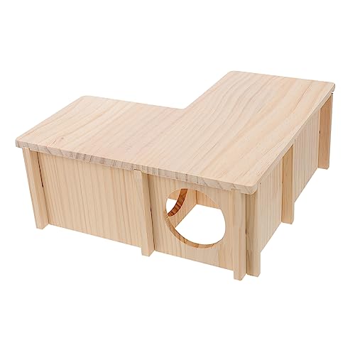 VANZACK 1stück Holz Chinchilla Nest Dekoratives Hamsterhaus Und Nagerversteck Für Kleine Haustiere Warm Und Kühl Für Ganze Jahr Mit Gewölbten Türen Für Zusätzlichen Spielspaß VANZACK 1stück Holz Chinchilla Nest Dekoratives Hamsterhaus Und Nagerversteck Für Kleine Haustiere Warm Und Kühl Für Ganze Jahr Mit Gewölbten Türen Für Zusätzlichen Spielspaß von VANZACK