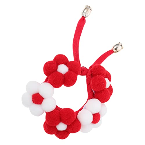 VANZACK Handgestricktes Haustierhalsband Für Katze Gestricktes Halsband Aus Farbiger Blumenmuster Umweltfreundliches Material Komfortabel Und Langlebig Für Kleine Tiere VANZACK Handgestricktes Haustierhalsband Für Katze Gestricktes Halsband Aus Farbiger Blumenmuster Umweltfreundliches Material Komfortabel Und Langlebig Für Kleine Tiere von VANZACK