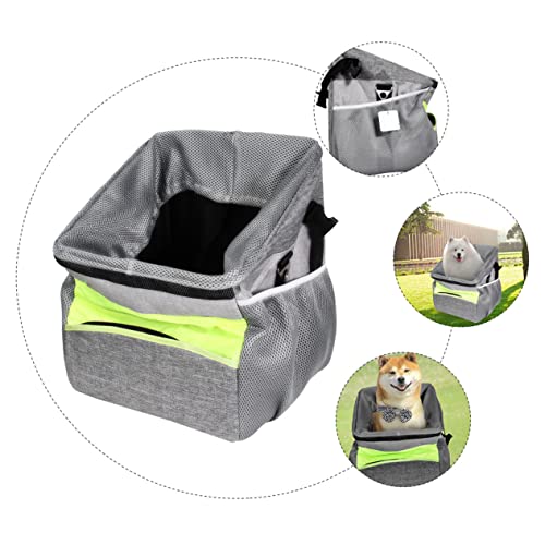 VANZACK 1 Stück Haustiertasche Klein Für Stoff Korb Tragen Träger Hund Groß Oxford Grey von VANZACK