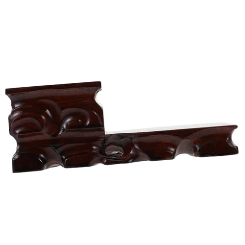 VANZACK 1 Stück Holzhöhensockel Halterungen Für Vasen Blumentopfsockel Schreibtisch Ornament Schreibtischständer Holztablett Blumentopftablett Jadeware Holzgestell von VANZACK