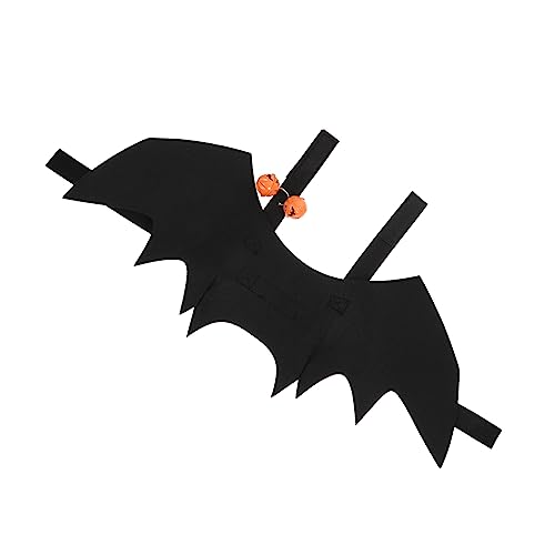 VANZACK 1pc Katze Fledermaus Flügel Haustier Kostüm Entzückende Halloween Katze Kleid up Für Katzen Hunde von VANZACK