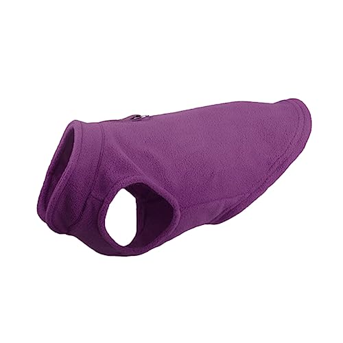 VANZACK 1 Stück Hundekleidung Winterkleidung für Hunde züchten Hunde-Outfits Hundemäntel wasserdicht Welpe hundemantel Dog Raincoat Haustierhundkleidung Herbst Haustierkostüm Violett von VANZACK