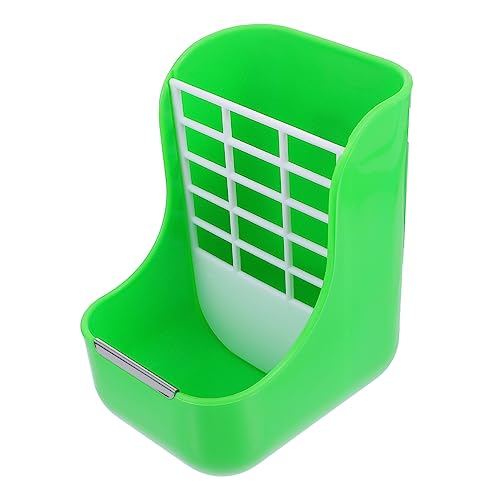 VANZACK 1 Stück Speisetopf Häschen-Heu-Futterspender Heufresser Kaninchen automatisierte futterspender für kleintiere Futterautomat für Kleintiere Haustier-Grasregal Grastopf Plastik Green von VANZACK