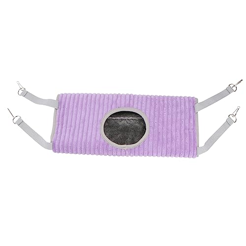 VANZACK 1 Stück Zylindrisches Hängemattennest Hamster Tunnel Beutel Vlies drinnen hängend Schlafsack Winterbett zum Aufhängen von Haustieren warme Haustierhängematte Polyester Violett VANZACK 1 Stück Zylindrisches Hängemattennest Hamster Tunnel Beutel Vlies drinnen hängend Schlafsack Winterbett zum Aufhängen von Haustieren warme Haustierhängematte Polyester Violett von VANZACK
