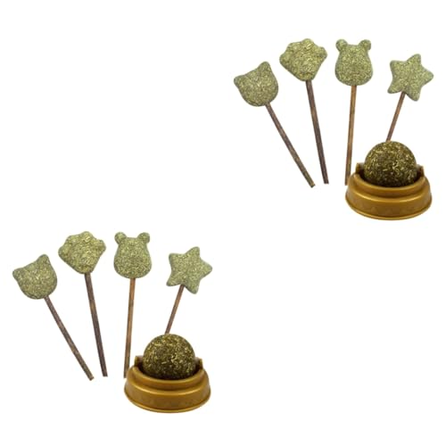 VANZACK 10 STK Katze Katzenminze Ball Spielzeug Katze Katzenminze Wand Snack Für Haustiere Kätzchen Kaustäbchen Katzenminze-leckereien Für Katzen Tier Lecken Bambus Lutscher Beissen VANZACK 10 STK Katze Katzenminze Ball Spielzeug Katze Katzenminze Wand Snack Für Haustiere Kätzchen Kaustäbchen Katzenminze-leckereien Für Katzen Tier Lecken Bambus Lutscher Beissen von VANZACK