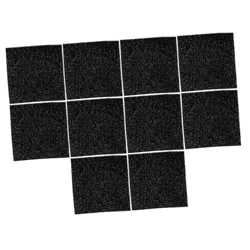 VANZACK 10 Stück Deodorantfilter Wurf katzenklo zubehör geruchsneutralisierer Geruch neutralisierer Filtermatte Streuversorgung bequemes Filterkissen Schwamm Black VANZACK 10 Stück Deodorantfilter Wurf katzenklo zubehör geruchsneutralisierer Geruch neutralisierer Filtermatte Streuversorgung bequemes Filterkissen Schwamm Black von VANZACK