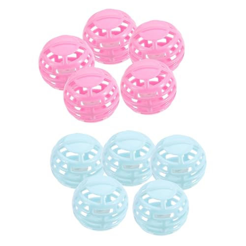 VANZACK 10 Stück Glockenball Lustiger Katzenball Ballspielzeug Für Wohnungskatzen Wiederaufladbares Katzenspielzeug Katzen-Lametta-bälle Katzenhalsband Mit Befestigtem Plastik VANZACK 10 Stück Glockenball Lustiger Katzenball Ballspielzeug Für Wohnungskatzen Wiederaufladbares Katzenspielzeug Katzen-Lametta-bälle Katzenhalsband Mit Befestigtem Plastik von VANZACK