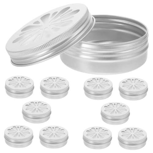 VANZACK 10 Stück Hundeschnüffel Boxen Aluminium Dosen für Geruchstraining Praktische Trainingsbehälter für Geruchssinns und Beschäftigung VANZACK 10 Stück Hundeschnüffel Boxen Aluminium Dosen für Geruchstraining Praktische Trainingsbehälter für Geruchssinns und Beschäftigung von VANZACK