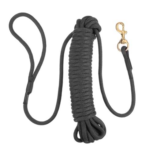 VANZACK 10 große Hundetrainingsleine Größe Leine für das Welpentraining Leinen für Hunde schwer mehrere hundegurt hundelaufband Hundeleine Leine für große Haustiere Polypropylen Black VANZACK 10 große Hundetrainingsleine Größe Leine für das Welpentraining Leinen für Hunde schwer mehrere hundegurt hundelaufband Hundeleine Leine für große Haustiere Polypropylen Black von VANZACK
