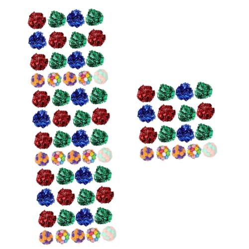 VANZACK 100 STK Plüschspielzeugball katzenspielzeug interaktives Spielzeug Übungsspielzeug für Kätzchen Knisterbälle Katzen Spielzeuge Interaktiver Katzenball Knisterbälle klein drinnen VANZACK 100 STK Plüschspielzeugball katzenspielzeug interaktives Spielzeug Übungsspielzeug für Kätzchen Knisterbälle Katzen Spielzeuge Interaktiver Katzenball Knisterbälle klein drinnen von VANZACK