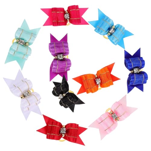 VANZACK 10St Hundebogen Tier haarreif pet Supplies Haarschneidemaschine für Hunde Hundebandanas für mittelgroße Hunde Haustiere Haarband Hundeschleifen für große Hunde Welpenhaarschleifen VANZACK 10St Hundebogen Tier haarreif pet Supplies Haarschneidemaschine für Hunde Hundebandanas für mittelgroße Hunde Haustiere Haarband Hundeschleifen für große Hunde Welpenhaarschleifen von VANZACK