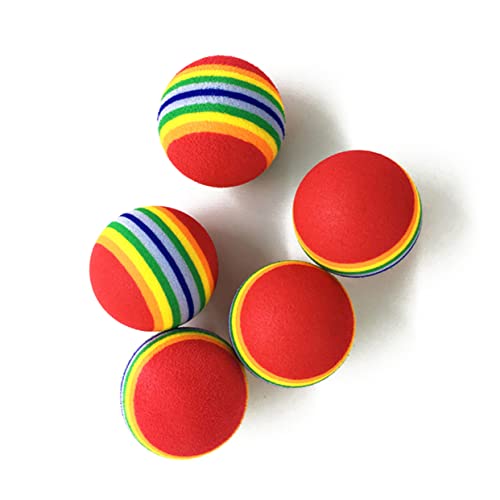 VANZACK Schwimmender Regenbogen-Snack Für Haustiere Und Kätzchen 10 Stück Eva Zum Kauen Zahnen Und Zur Linderung Zufällige Farbe VANZACK Schwimmender Regenbogen-Snack Für Haustiere Und Kätzchen 10 Stück Eva Zum Kauen Zahnen Und Zur Linderung Zufällige Farbe von VANZACK