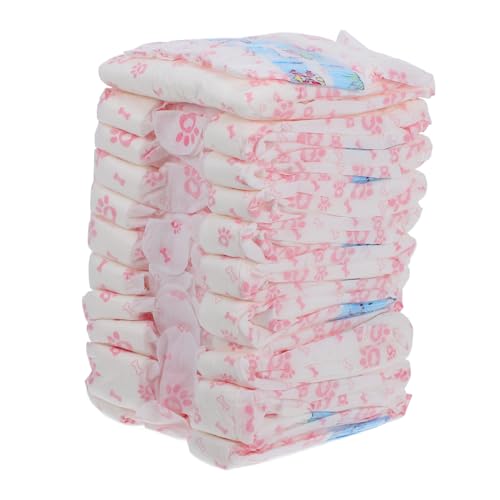 VANZACK 11 Stück Hundewindeln Windeln Hündchenwindeln männlich hundewindeln weiblich klein Erwachsene Babywindel Hund wickelt männlich Hundewickel Hund Periode Windeln weiblich Vlies Rosa VANZACK 11 Stück Hundewindeln Windeln Hündchenwindeln männlich hundewindeln weiblich klein Erwachsene Babywindel Hund wickelt männlich Hundewickel Hund Periode Windeln weiblich Vlies Rosa von VANZACK