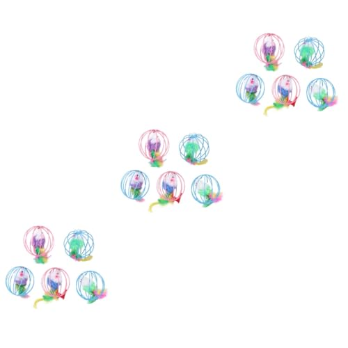 VANZACK 3sets Katze Spielzeug Plüsch Mäuse Spielzeug Käfig Ratte Form Fest Käfig 5 Stücke * 3 VANZACK 3sets Katze Spielzeug Plüsch Mäuse Spielzeug Käfig Ratte Form Fest Käfig 5 Stücke * 3 von VANZACK