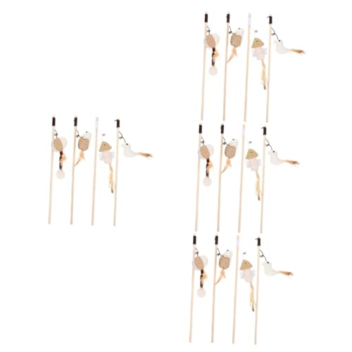 VANZACK 4sets Interaktives Katzenspielzeug-Set Kätzchen Teaser-Spielzeug Verschleißfestes Katzenspielzeug 4pcs * 4 VANZACK 4sets Interaktives Katzenspielzeug-Set Kätzchen Teaser-Spielzeug Verschleißfestes Katzenspielzeug 4pcs * 4 von VANZACK