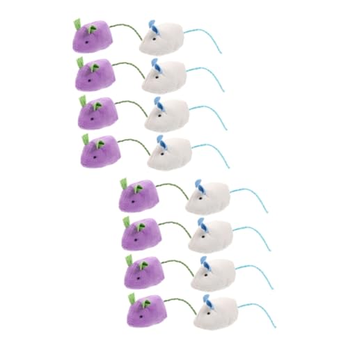 VANZACK 2 Sets Turbo Tail Mouse Katzenspielzeug Realistisches Design Für Interaktives Spielen Neckendes Spielzeug Für Katzen Sicher 8 Stück X 2 VANZACK 2 Sets Turbo Tail Mouse Katzenspielzeug Realistisches Design Für Interaktives Spielen Neckendes Spielzeug Für Katzen Sicher 8 Stück X 2 von VANZACK