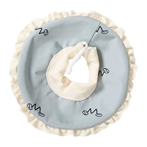 VANZACK 1Pc Haustier Schutz Ring Katze Tag Schal Schals Pet Supplie Halsband Die Elizabeth Kragen Für Pet Blau von VANZACK