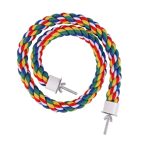 VANZACK Papagei Vogel Spielzeug 80cm Baumwolle Seil Klettern Kauen Spielzeug Balance Koordination VANZACK Papagei Vogel Spielzeug 80cm Baumwolle Seil Klettern Kauen Spielzeug Balance Koordination von VANZACK