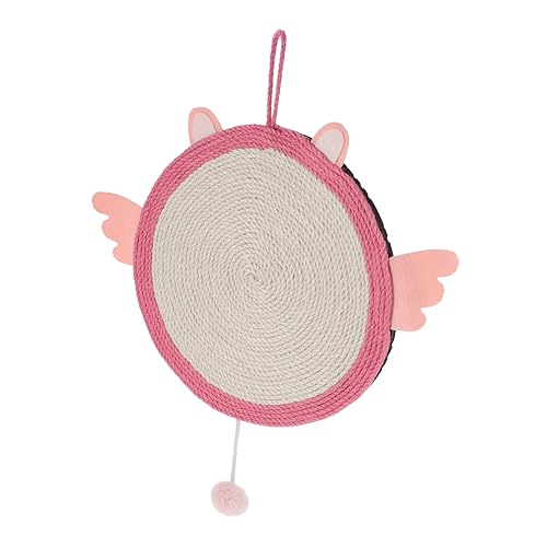 VANZACK 1stk Kratzbaum Für Katzen Haustier Katzenhaus Errötendes Katzenbett Sofamatten Aus Sisal Bodendekor Kätzchen-kratzunterlage Bling Rosa Spielzeug Katzenpfote Sisalseil VANZACK 1stk Kratzbaum Für Katzen Haustier Katzenhaus Errötendes Katzenbett Sofamatten Aus Sisal Bodendekor Kätzchen-kratzunterlage Bling Rosa Spielzeug Katzenpfote Sisalseil von VANZACK