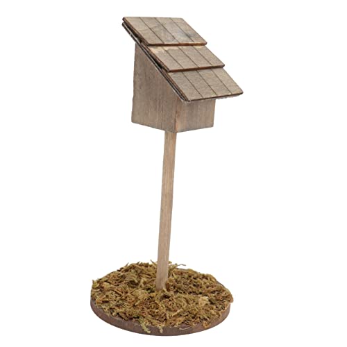 VANZACK 1Stück Vogelhaus DIY Garten Ornament Kleines Vogelhäuschen Für Außenbereich Mini Outdoor Deko Für Kreative Garten VANZACK 1Stück Vogelhaus DIY Garten Ornament Kleines Vogelhäuschen Für Außenbereich Mini Outdoor Deko Für Kreative Garten von VANZACK