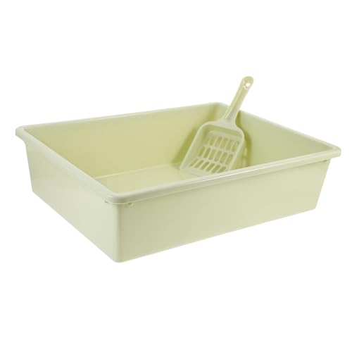VANZACK 1satz Katzentoilette Tragbare Katzentoilette Mit Schaufel Offene Katzenstreu Box Für Reisen Klein Langlebiges Material Hygienisch Und Geruchsneutral VANZACK 1satz Katzentoilette Tragbare Katzentoilette Mit Schaufel Offene Katzenstreu Box Für Reisen Klein Langlebiges Material Hygienisch Und Geruchsneutral von VANZACK