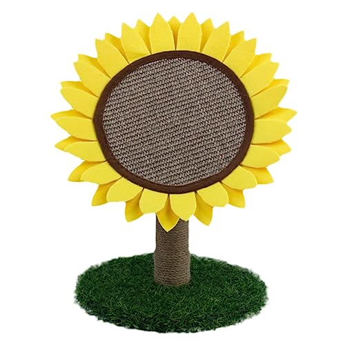 VANZACK Sonnenblumen-katzenkratzbrett Einzigartiges Sisalgewebe Spielzeug Zum Schleifen VANZACK Sonnenblumen-katzenkratzbrett Einzigartiges Sisalgewebe Spielzeug Zum Schleifen von VANZACK