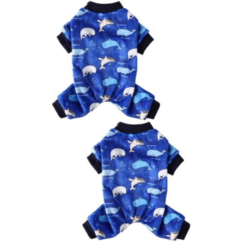 VANZACK 2 STK Kleidung Für Haustiere Welpen-Pyjama Haustierbekleidung Weihnachtskostüm Für Hunde Weihnachts-Haustier-Pyjama Welpe Warmer Kunde Hundekleidung Korallenvlies Hündchen Overalls VANZACK 2 STK Kleidung Für Haustiere Welpen-Pyjama Haustierbekleidung Weihnachtskostüm Für Hunde Weihnachts-Haustier-Pyjama Welpe Warmer Kunde Hundekleidung Korallenvlies Hündchen Overalls von VANZACK