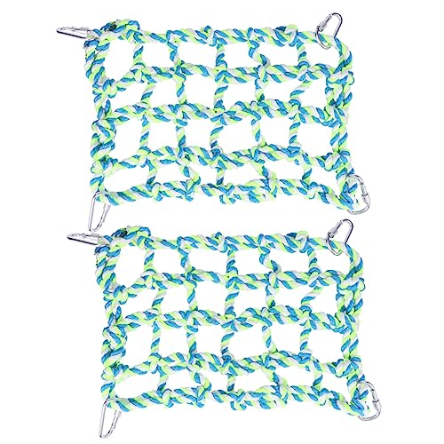 VANZACK 2stücke Buntes Kletternetz Für Papageien Robustes Seilspielzeug Für Vögel Für Käfige Und Freizeitbeschäftigung Fördert Bewegung Und Spielverhalten VANZACK 2stücke Buntes Kletternetz Für Papageien Robustes Seilspielzeug Für Vögel Für Käfige Und Freizeitbeschäftigung Fördert Bewegung Und Spielverhalten von VANZACK