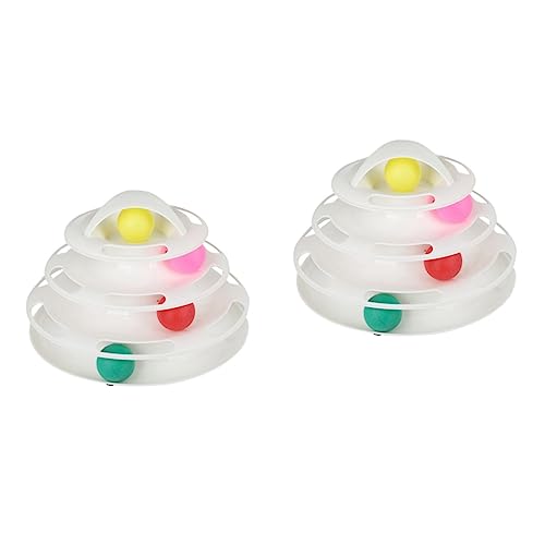 VANZACK 2 Stück 4 Trainingsspielzeug für Katze Katzen-Trainingsspielzeug Kätzchen Spielzeug interaktives Spielzeug katzenmatte Katzentürme Spielzeuge Katzenspielzeug Haustier Rolle Spur VANZACK 2 Stück 4 Trainingsspielzeug für Katze Katzen-Trainingsspielzeug Kätzchen Spielzeug interaktives Spielzeug katzenmatte Katzentürme Spielzeuge Katzenspielzeug Haustier Rolle Spur von VANZACK